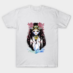 Sad Asian Gril T-Shirt